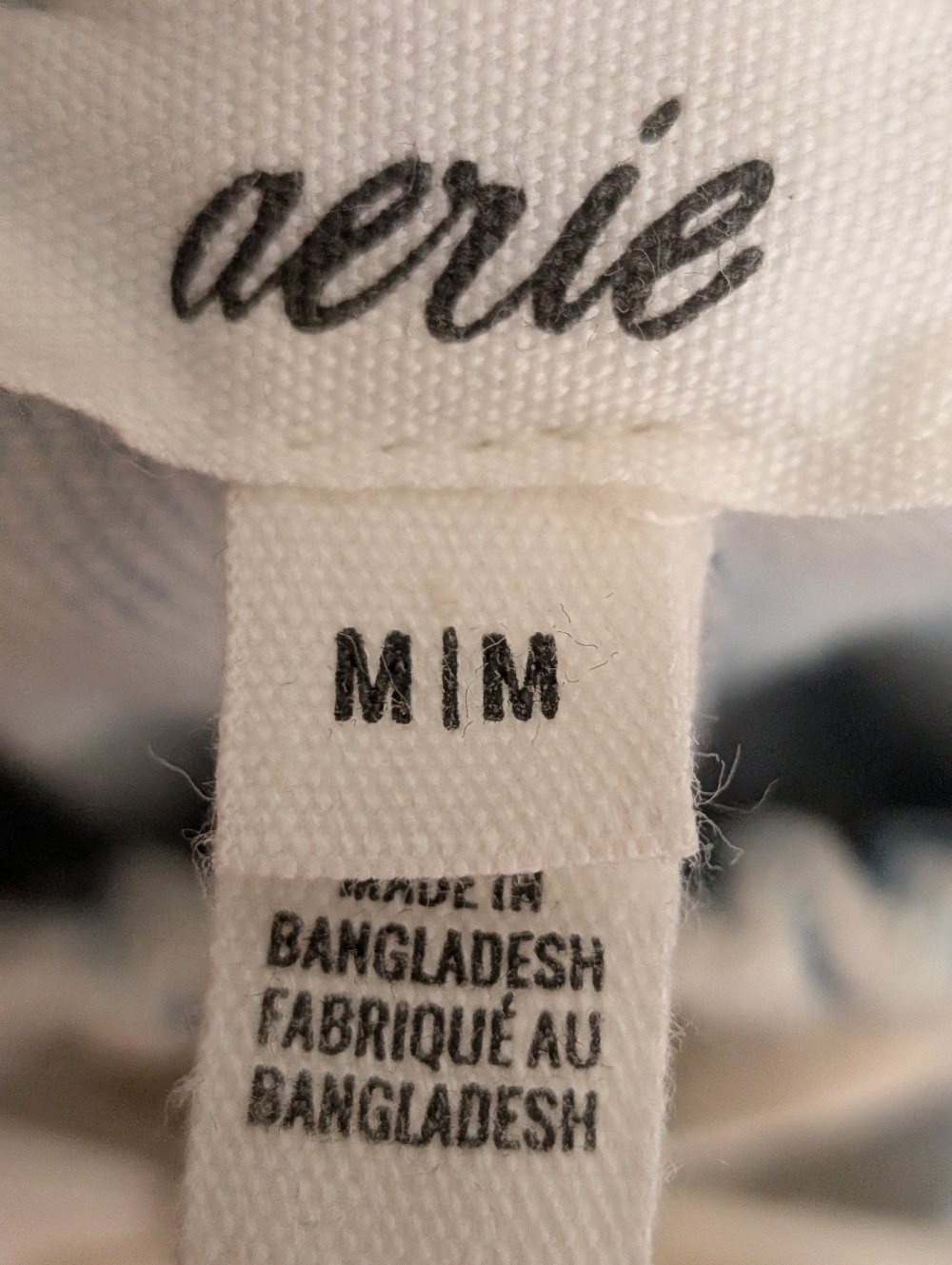 Aerie Village Cargo Pants Light Wash Wide Leg Elastic Waist Utility Size M - Picture 5 of 6